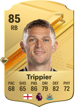 EA Sports FC 24 - Los mejores jugadores ingleses Kieran Trippier