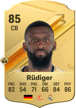 EA Sports FC 24 - Los mejores jugadores alemanes Antonio Rüdiger