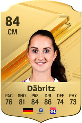 EA Sports FC 24 - Los mejores jugadores alemanes Sara Däbritz