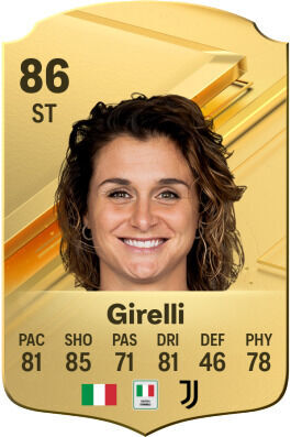 EA Sports FC 24 - Los mejores jugadores italianos Cristiana Girelli