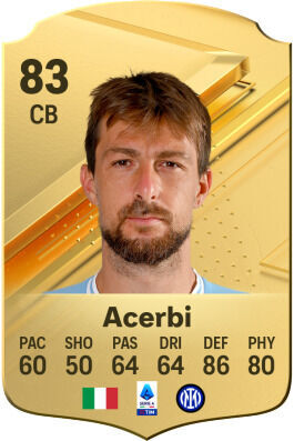 EA Sports FC 24 - Los mejores jugadores italianos Francesco Acerbi