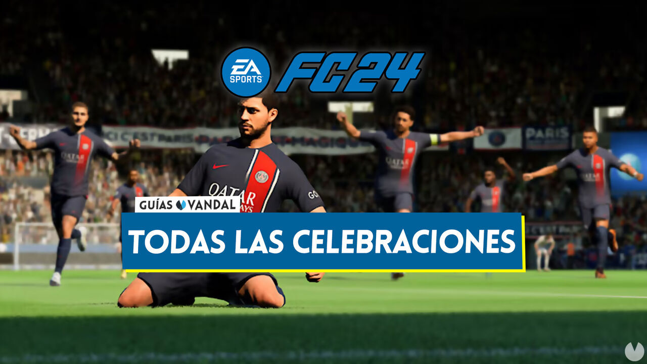 EA Sports FC 24: TODAS las celebraciones y cmo hacerlas (nuevas, secretas, etc) - EA Sports FC 24
