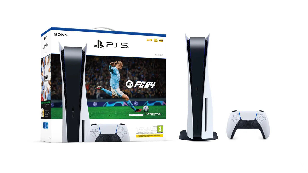 Ya se puede reservar el pack de PS5 con EA Sports FC 24 con 120 euros de descuento. Noticias en tiempo real