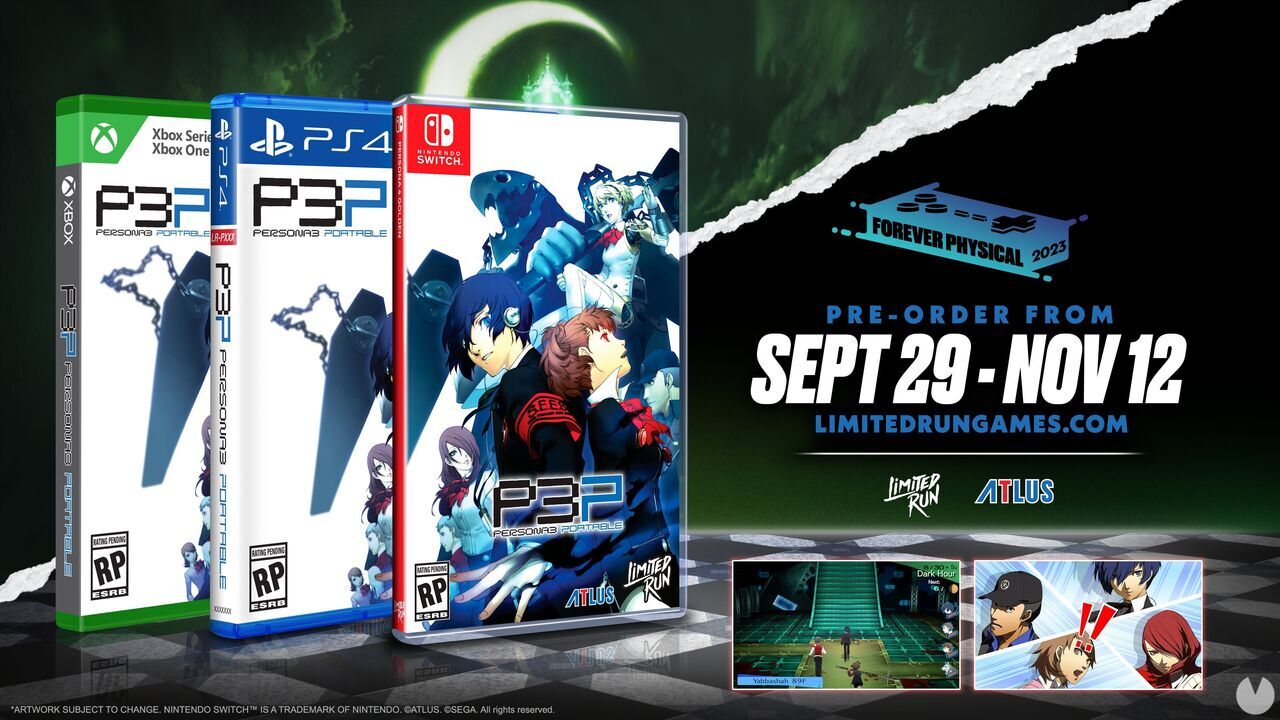Persona 3 Portable y Persona 4 Golden tendrán ediciones físicas de Limited Run Games. Noticias en tiempo real