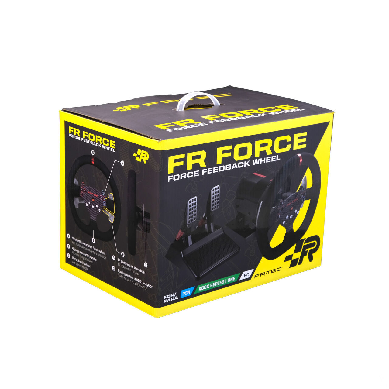 FR-TEC presenta su primer volante con ForceFeedback para consolas y PC, el FR-Force