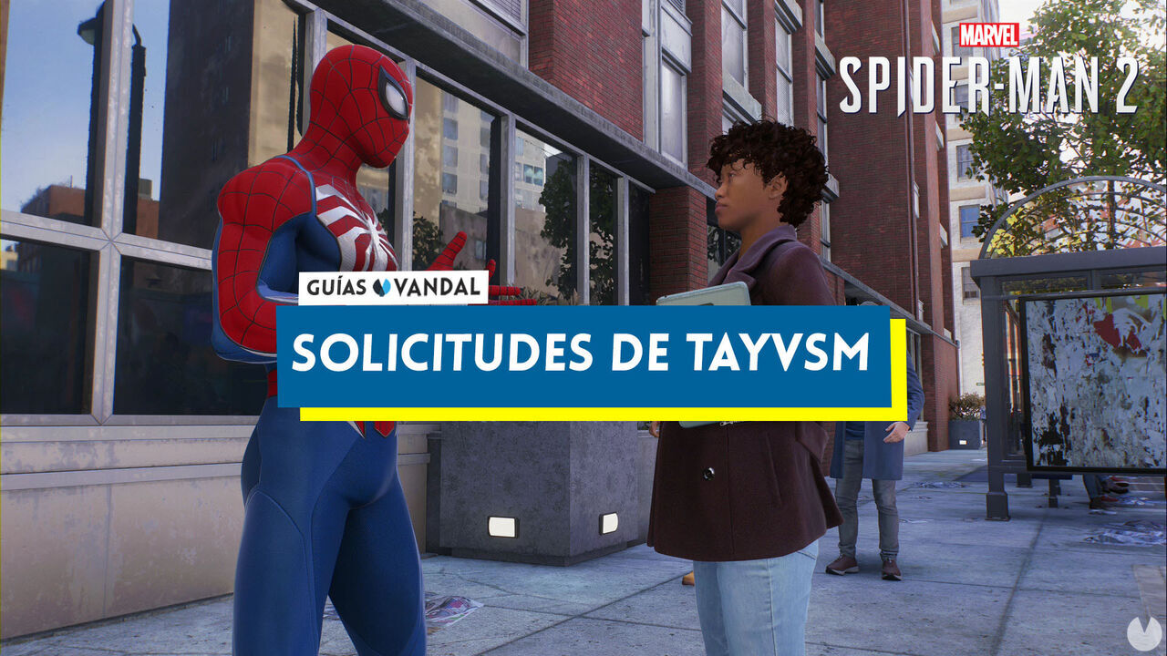 TODAS las solicitudes de TAYVSM en Spider-Man 2, recompensas y cundo se activan. - Marvel's Spider-Man 2