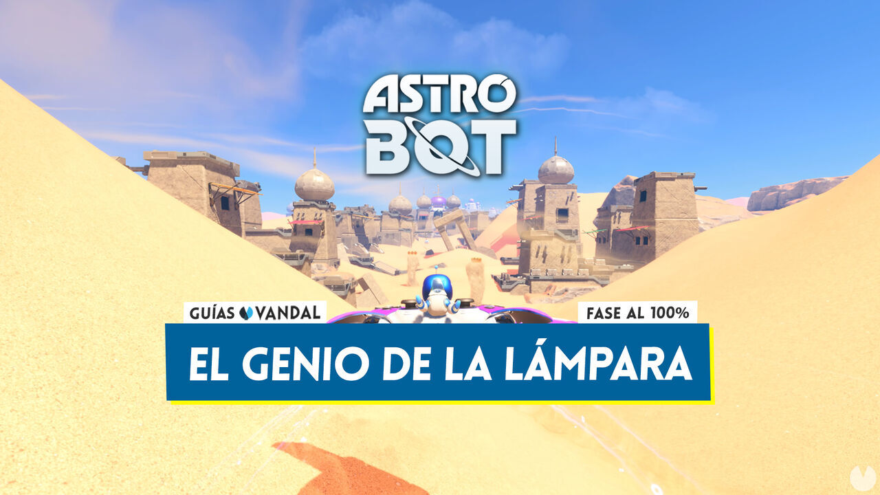 El genio de la lmpara al 100% en Astro Bot: Todos los secretos y coleccionables - Astro Bot