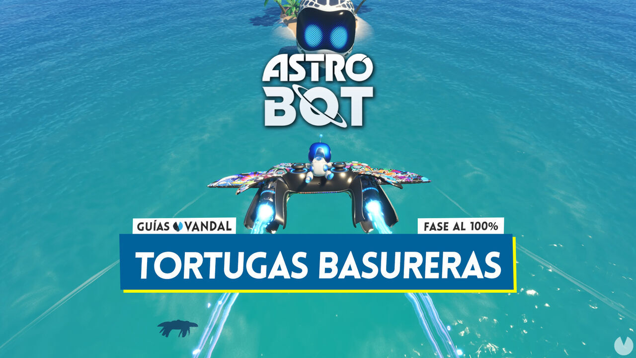 Tortugas basureras al 100% en Astro Bot: Todos los secretos y coleccionables - Astro Bot