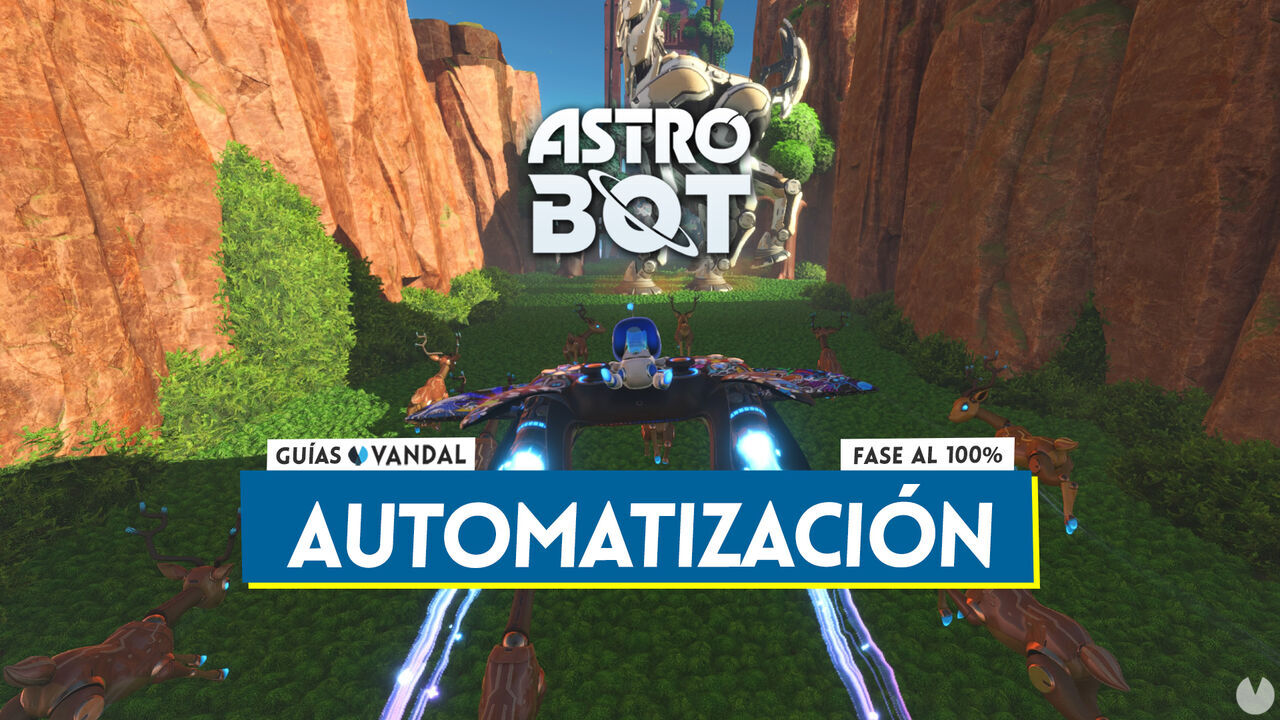 Automatizacin al 100% en Astro Bot: Todos los secretos y coleccionables - Astro Bot