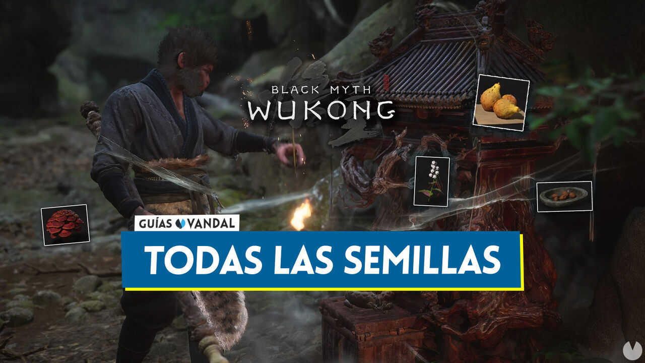 TODAS las semillas de plantas en Black Myth: Wukong y cmo conseguirlas - Black Myth: Wukong