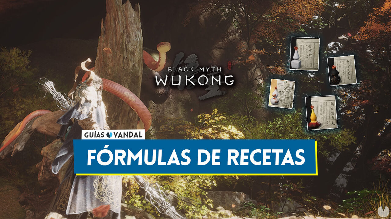 TODAS las recetas de medicinas en Black Myth: Wukong y cmo conseguirlas - Black Myth: Wukong