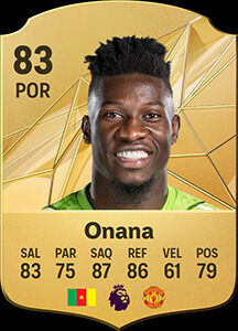 EA Sports FC 25 - Mejores jugadores André Onana