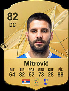 EA Sports FC 25 - Mejores jugadores Aleksandar Mitrović