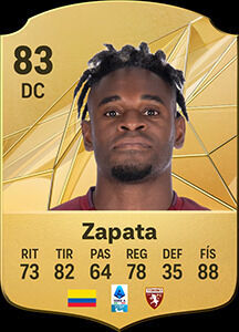EA Sports FC 25 - Mejores jugadores Duván Zapata