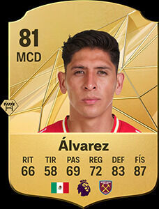 EA Sports FC 25 - Mejores jugadores Edson Álvarez
