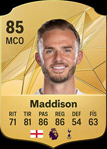 EA Sports FC 25 - Mejores jugadores James Maddison