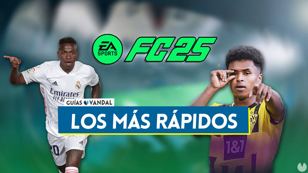 EA Sports FC 25: Los 20 jugadores ms rpidos y veloces - Medias y valoracin - EA Sports FC 25