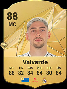 EA Sports FC 25 - Mejores jugadores Federico Valverde