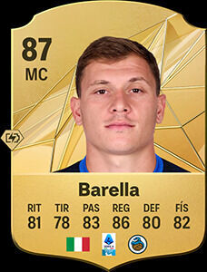 EA Sports FC 25 - Mejores jugadores Nicolò Barella