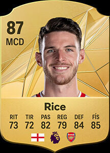 EA Sports FC 25 - Mejores jugadores Declan Rice