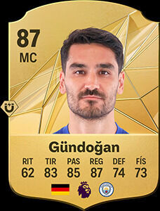EA Sports FC 25 - Mejores jugadores İlkay Gündoğan