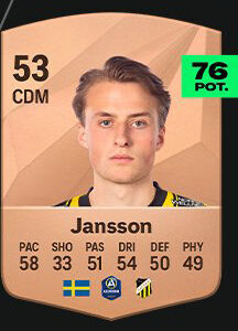 EA Sports FC 25 - Mejores jugadores Sigge Jansson