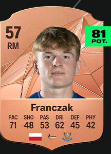 EA Sports FC 25 - Mejores jugadores Franciszek Franczak