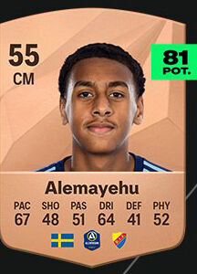 EA Sports FC 25 - Mejores jugadores Isak Alemayehu