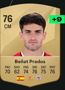 EA Sports FC 25 - Jugadores que más han mejorado Beñat Prados