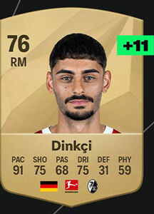 EA Sports FC 25 - Jugadores que más han mejorado Eren Dinkçi