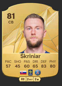 EA Sports FC 25 - Mejores jugadores Milan Škriniar