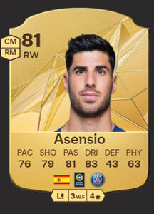 EA Sports FC 25 - Mejores jugadores Marco Asensio