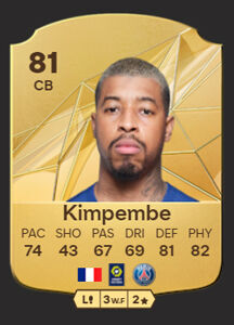 EA Sports FC 25 - Mejores jugadores Presnel Kimpembe