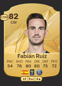 EA Sports FC 25 - Mejores jugadores Fabián Ruiz