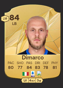 EA Sports FC 25 - Mejores jugadores Federico Dimarco