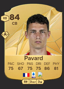 EA Sports FC 25 - Mejores jugadores Benjamin Pavard