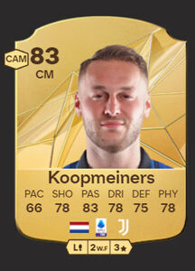 EA Sports FC 25 - Mejores jugadores Teun Koopmeiners