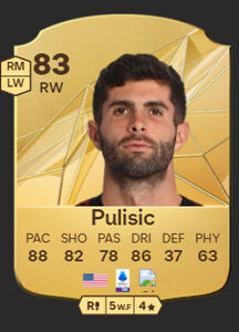EA Sports FC 25 - Mejores jugadores Christian Pulisic