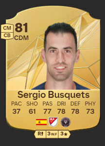 EA Sports FC 25 - Mejores jugadores Sergio Busquets