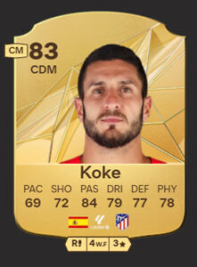 EA Sports FC 25 - Mejores jugadores Koke