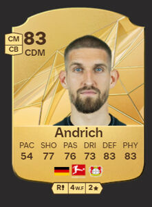 EA Sports FC 25 - Mejores jugadores Robert Andrich