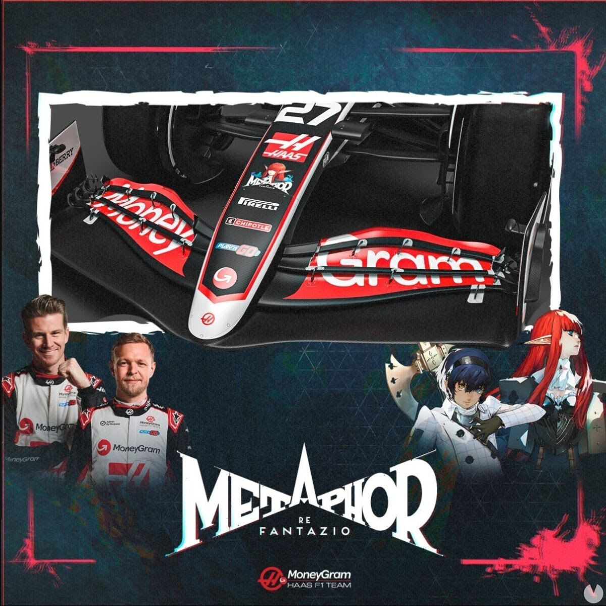 ¿En qué se parecen Metaphor: ReFantazio y la Fórmula 1? Ambos tienen a Hulkenberg y Atlus lo ha aprovechado. Noticias en tiempo real