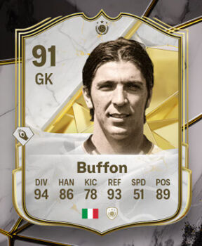 EA Sports FC 25: Nueva carta ICONO de Ultimate Team: Gianluigi Buffon