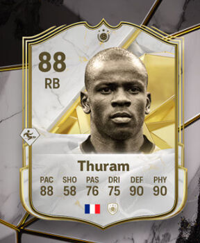 EA Sports FC 25: Nueva carta ICONO de Ultimate Team: Lilian Thuram