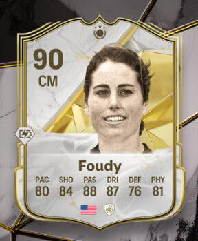 EA Sports FC 25: Nueva carta ICONO de Ultimate Team: Julie Foudy
