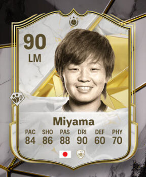 EA Sports FC 25: Nueva carta ICONO de Ultimate Team: Aya Miyama