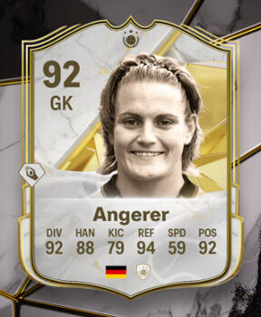 EA Sports FC 25: Nueva carta ICONO de Ultimate Team: Nadine Angerer