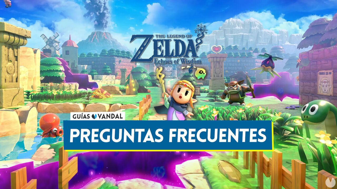 Preguntas frecuentes en The Legend of Zelda: Echoes of Wisdom - The Legend of Zelda: Echoes of Wisdom