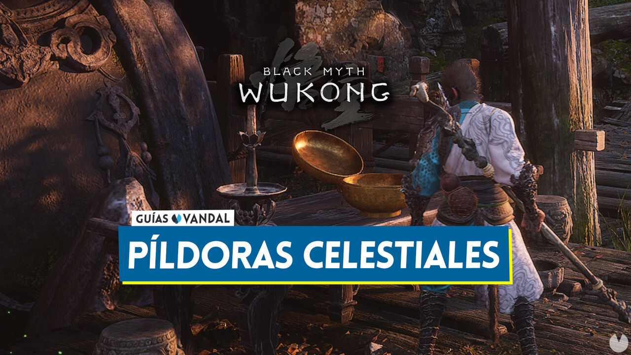 TODAS las pldoras celestiales en Black Myth: Wukong y cmo conseguirlas - Black Myth: Wukong