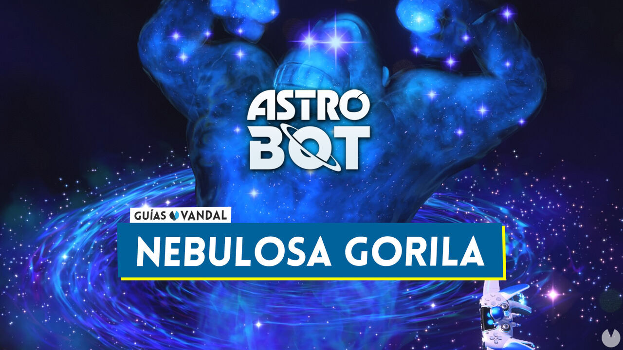 Mundo 1 Nebulosa Gorila al 100% en Astro Bot: Niveles y secretos - Astro Bot